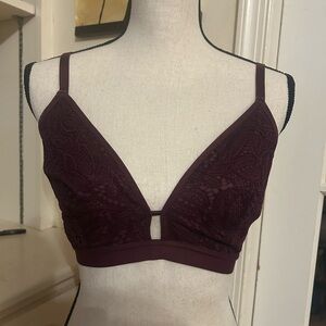 Lively Maroon Bra